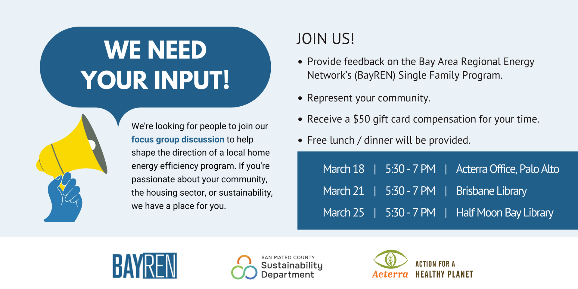 Promise to Our Planet is March 21 Thursday