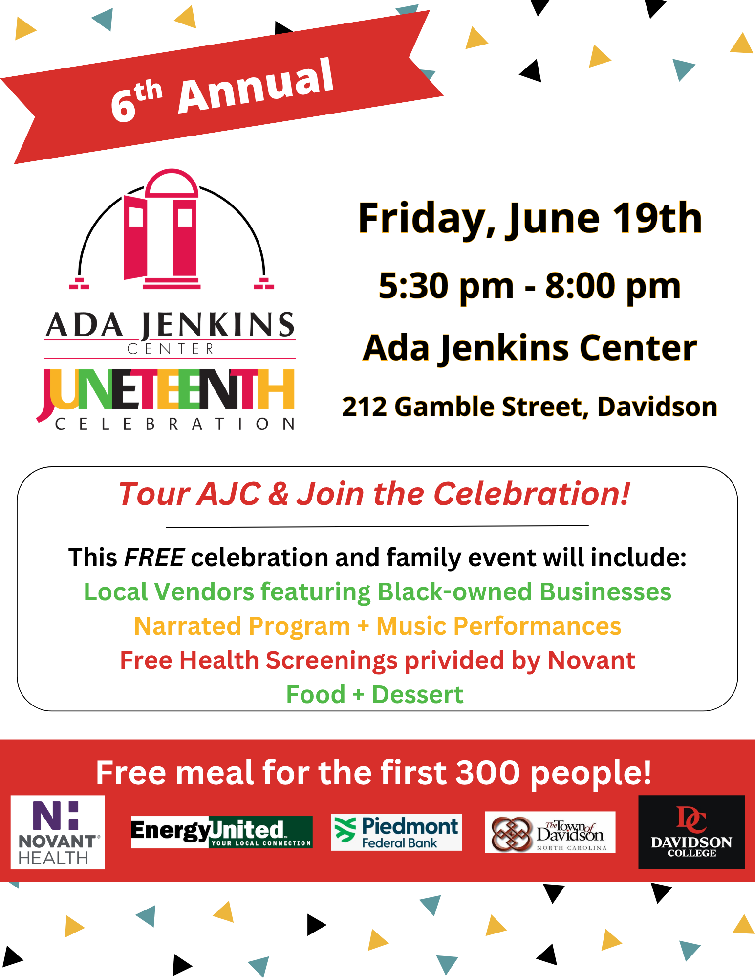 Juneteenth Celebration flyer