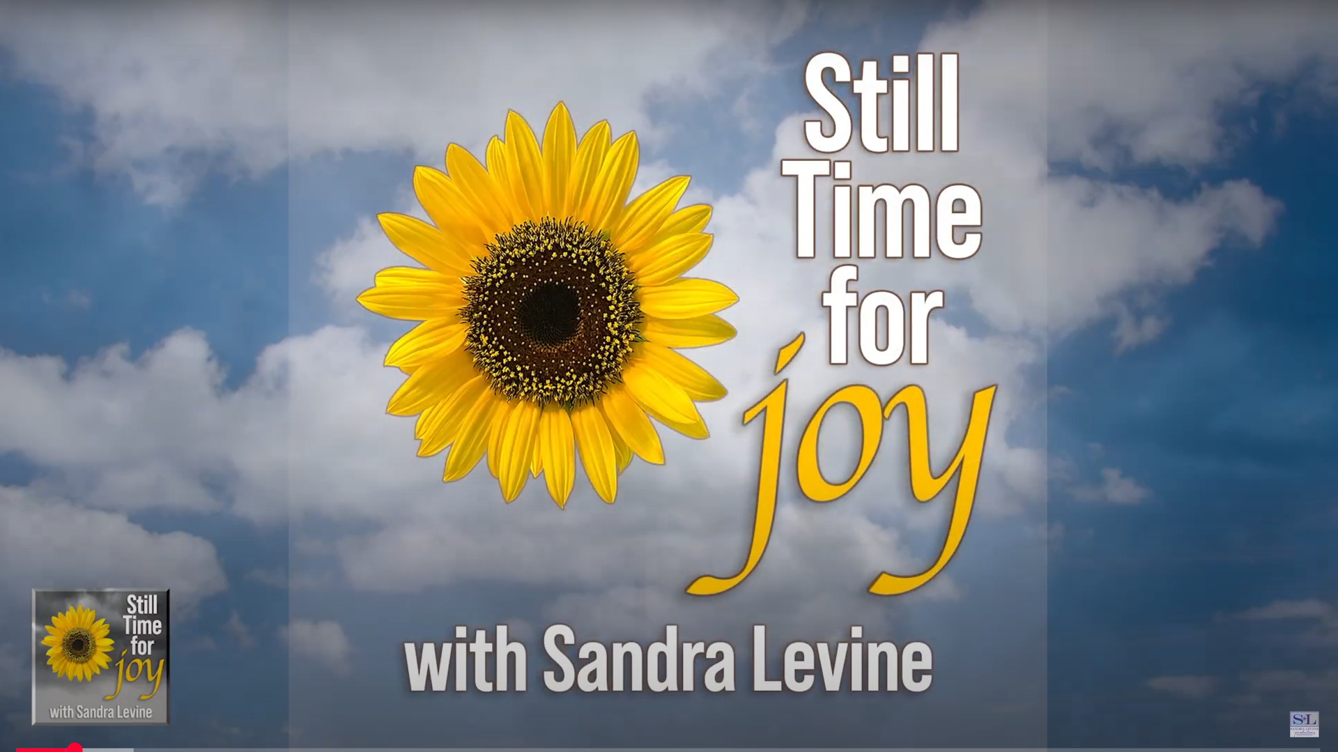 screenshot of still time for joy podcast