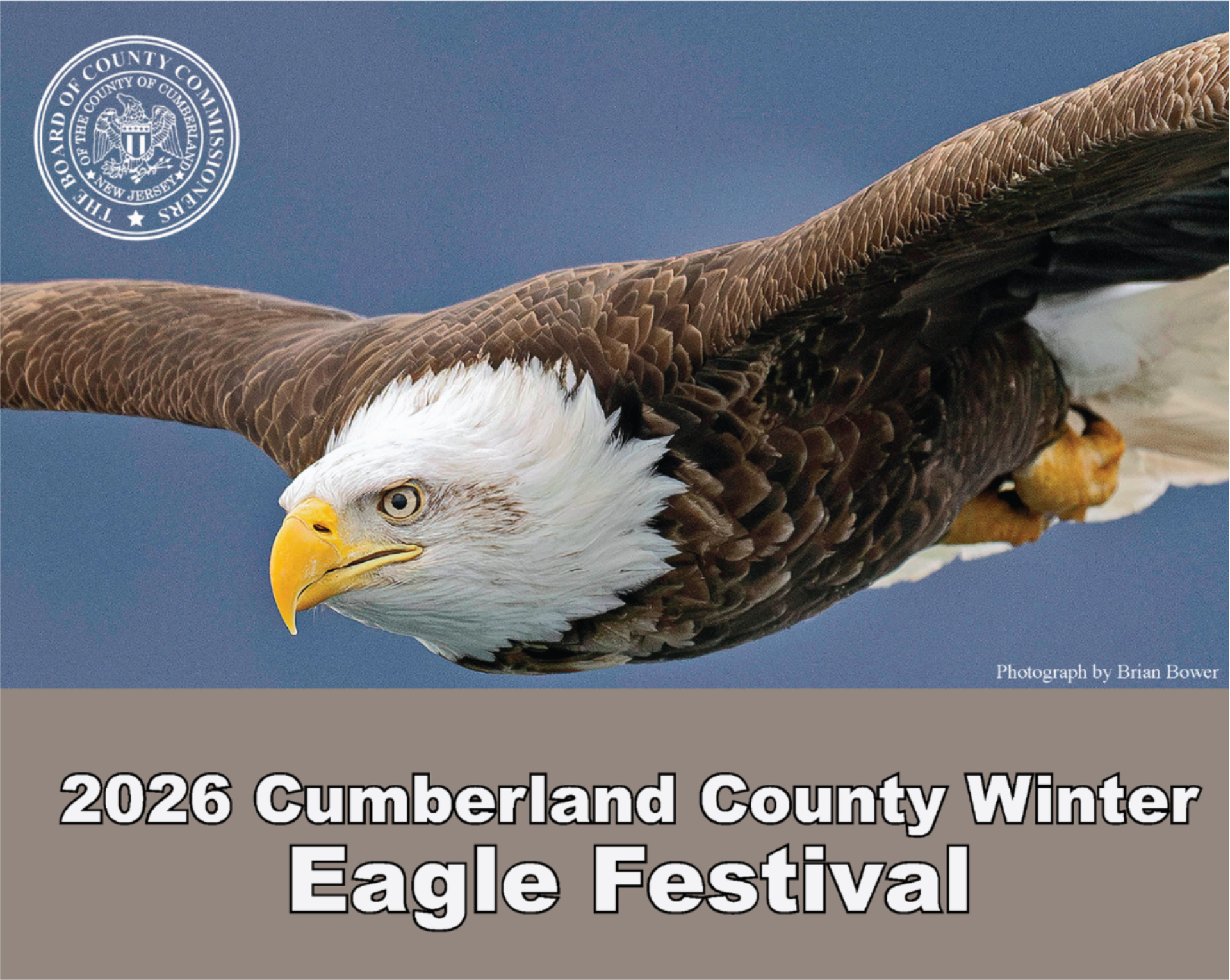 Flyer for Cumberland County Winter Eagle fest
