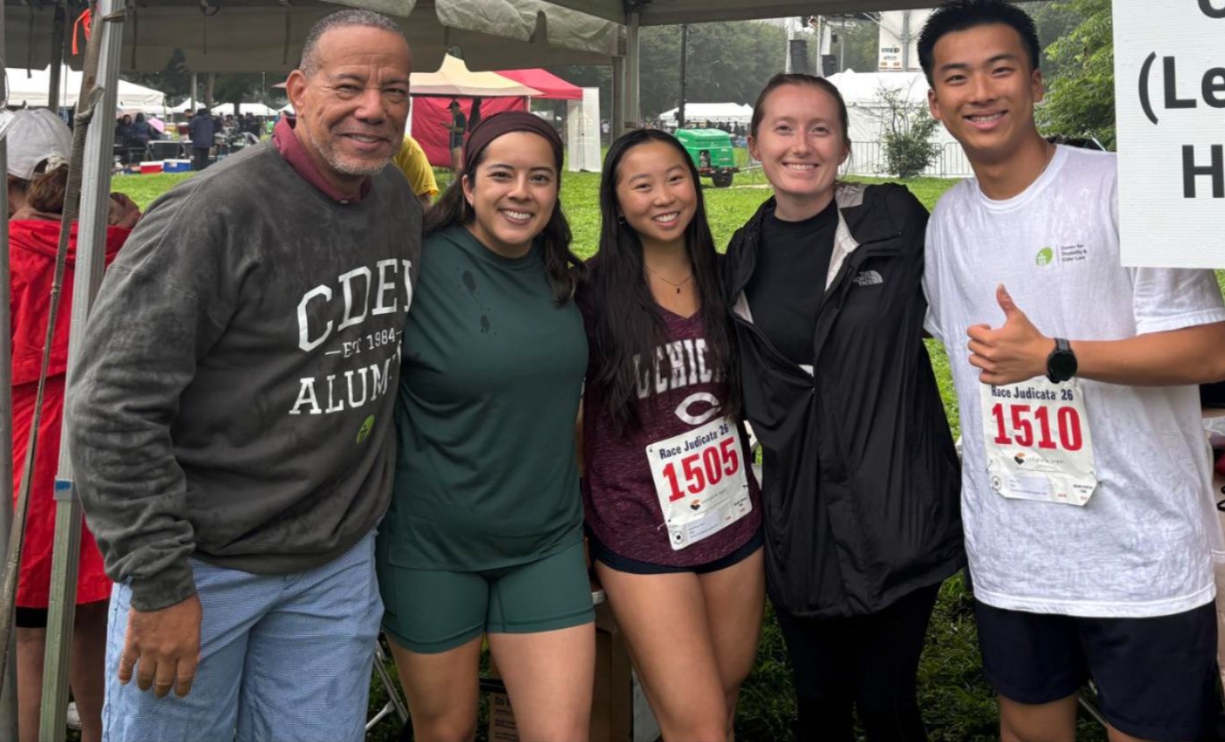 CDEL staff and summer interns at the annual CVLS Race Judicata