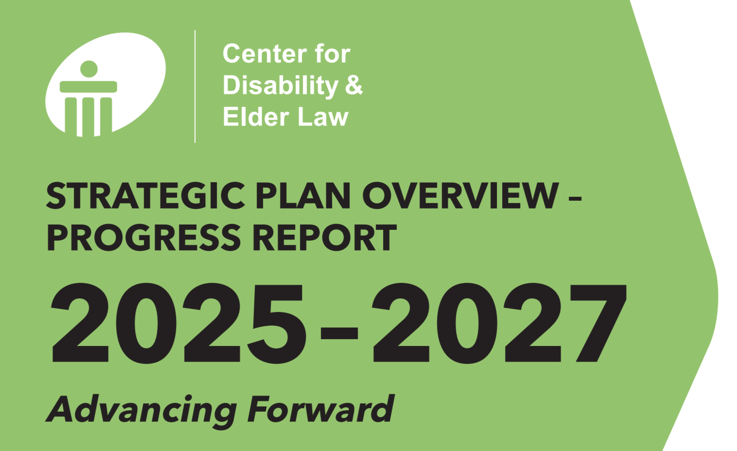 CDEL's Strategic Plan Overview - Progress Report Cover Page