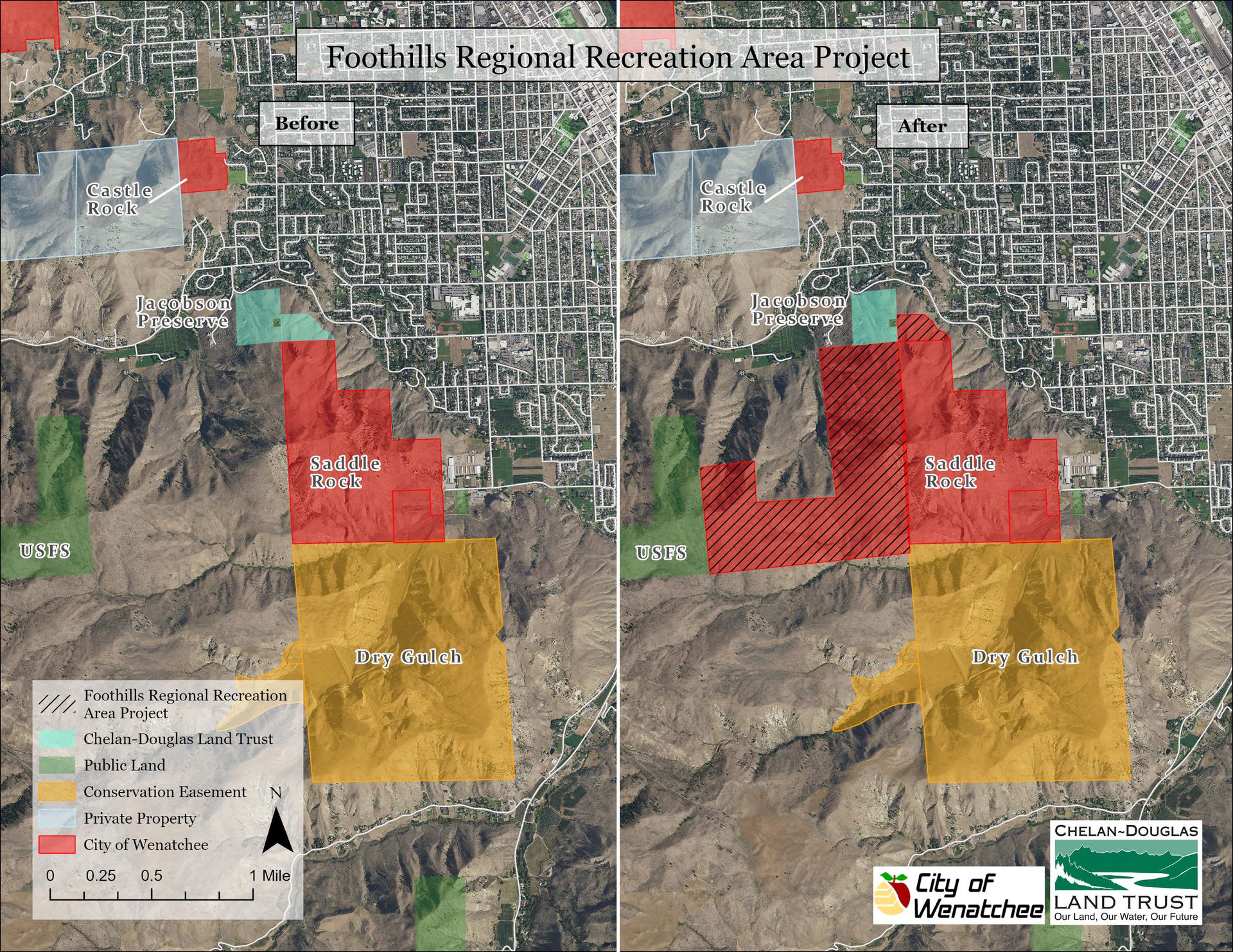 map of Saddle Rock addition