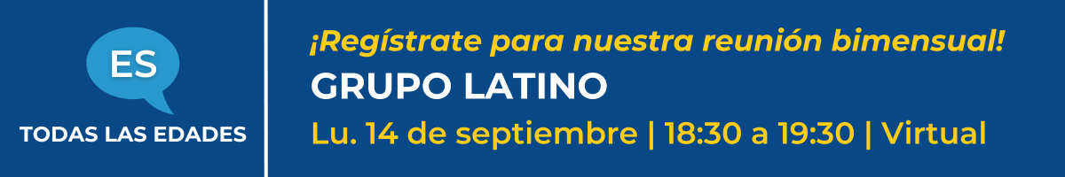 Regístrate para nuestra reunión bimensual de Grupo Latino