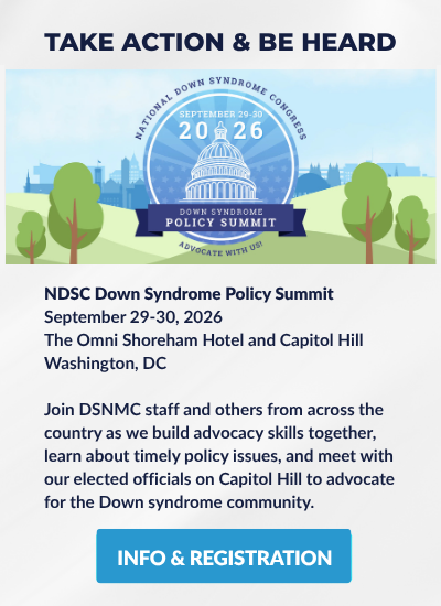NDSC Down Syndrome Policy Summit