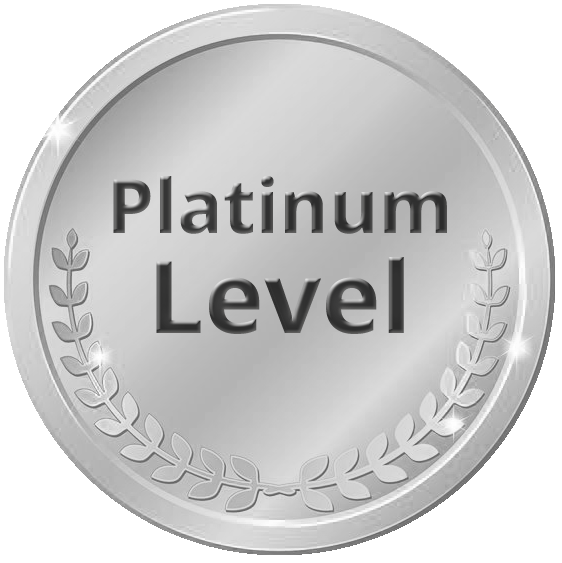 Platinum Level silver medal image