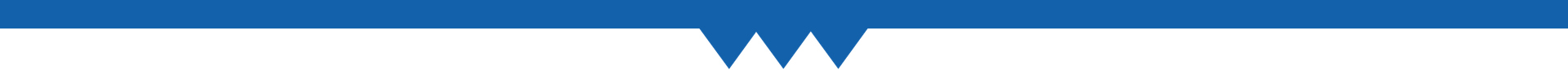 Decorative transition element with arrow in center pointing down.