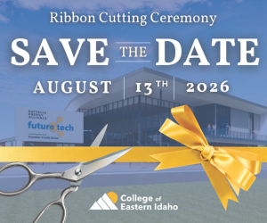 College of Eastern Idaho leadership, partners, and community members celebrate the naming of the Batelle Energy Alliance Future Tech Building in partnership with Frontier Credit Union on Thursday, August 21, 2025.