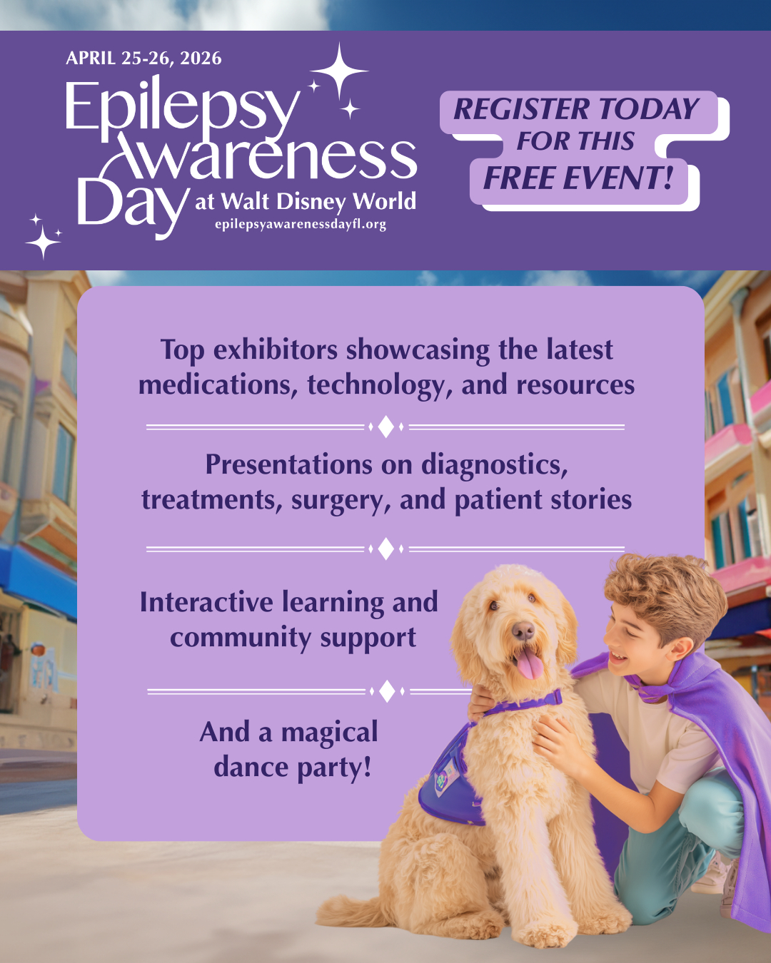 Epilepsy Awareness Day at Disney World