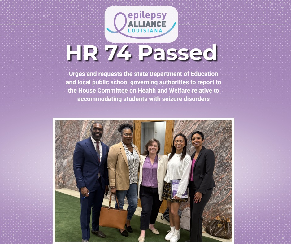 Epilepsy Alliance Louisiana HR 74