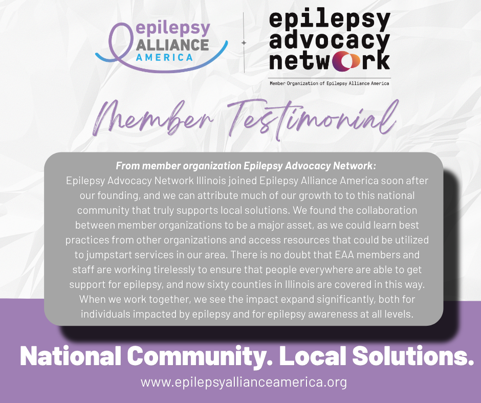 Member Testimonial from Epilepsy Alliiance Louisiana 