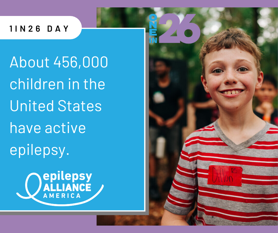 About 456K children in he United States have active epilepsy