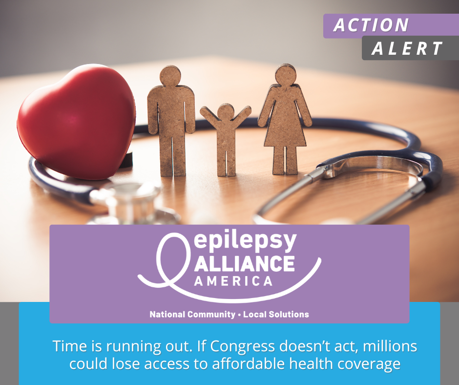 A graphic encouraging readers to take action to preserve ACA tax credits 