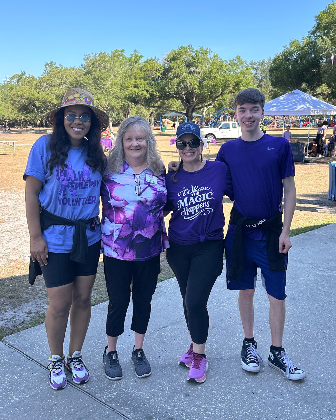 EAA representatives at Walk in Hillsborough Florida 