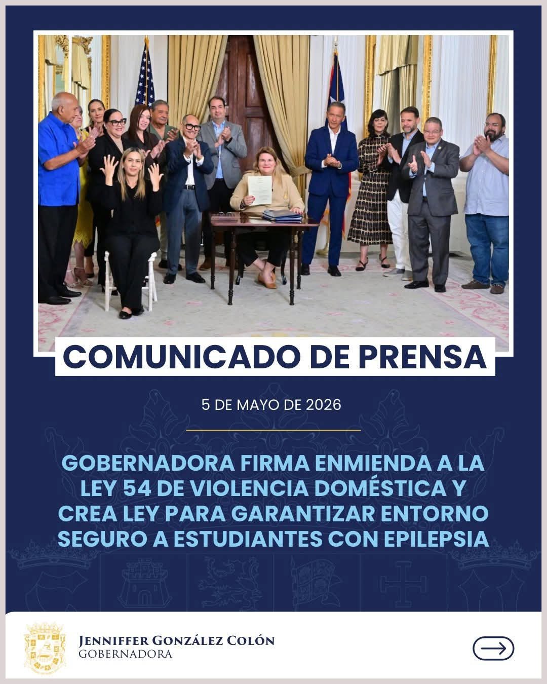 Comunicado de Prensa photo