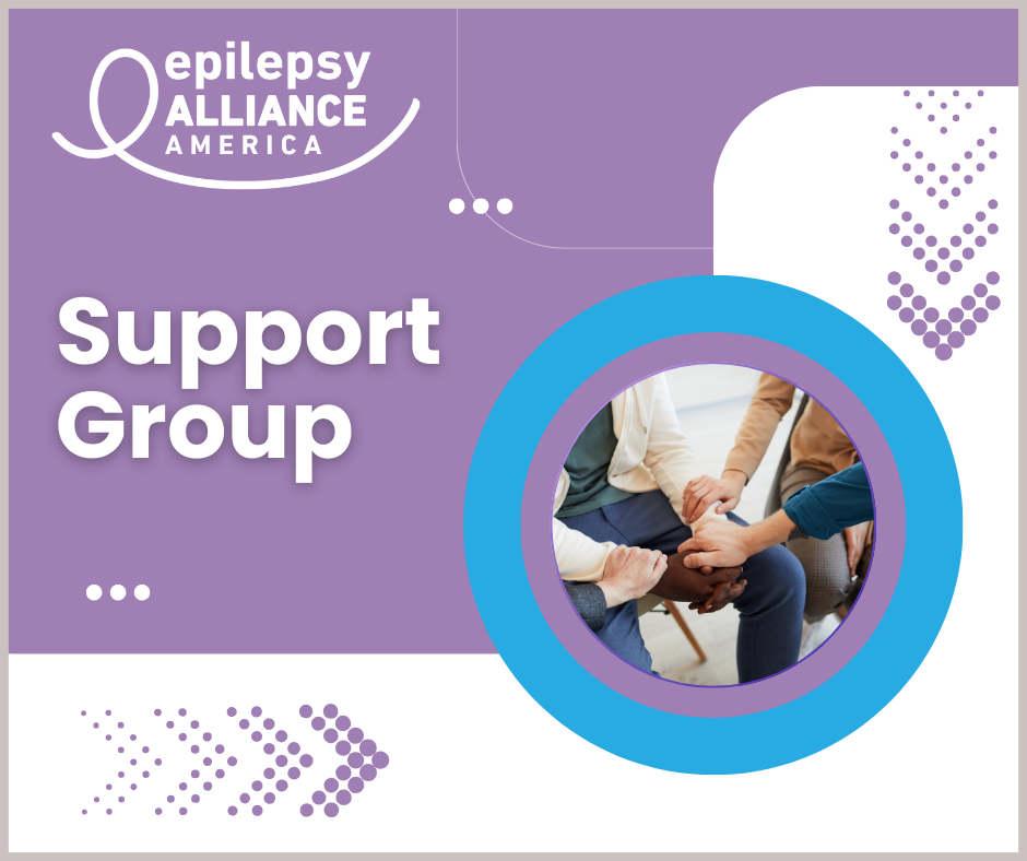 Support Group graphic holding hands