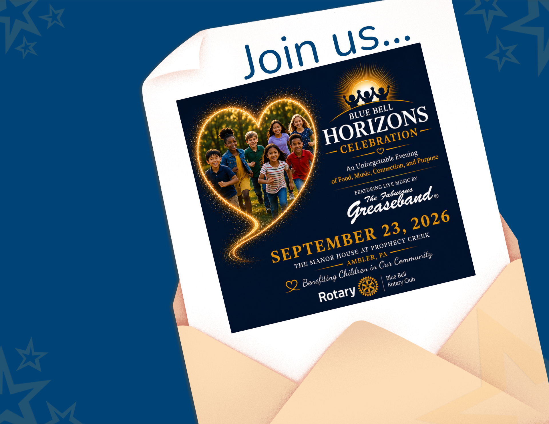Blue Bell Rotary Horizons Event September 23 2026