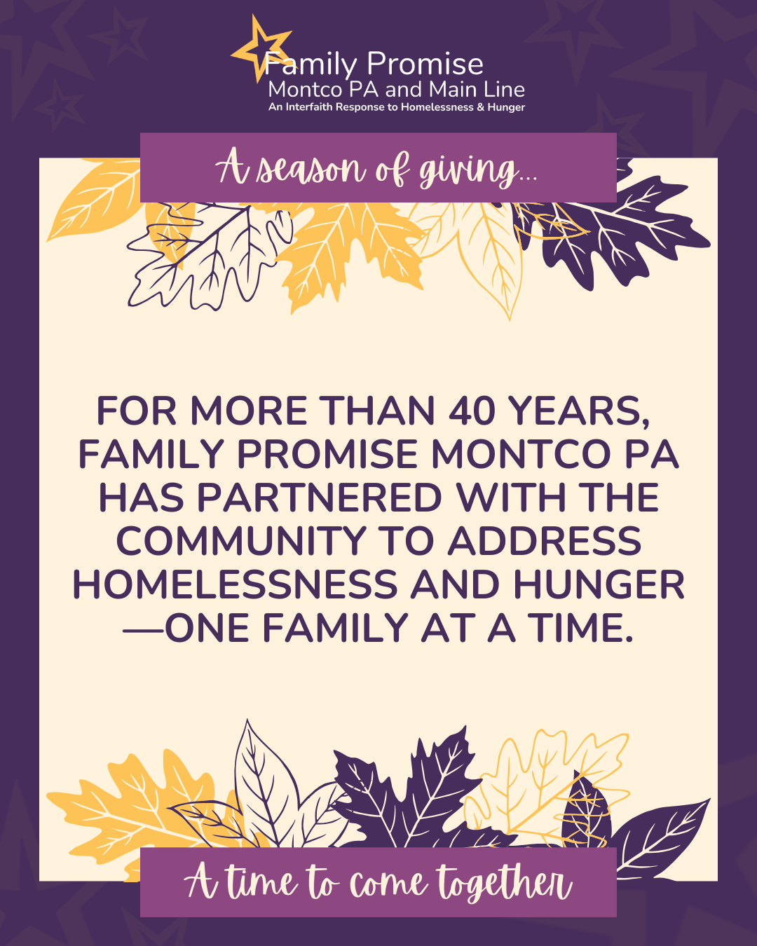 Famly Promise Montco PA and Main Line