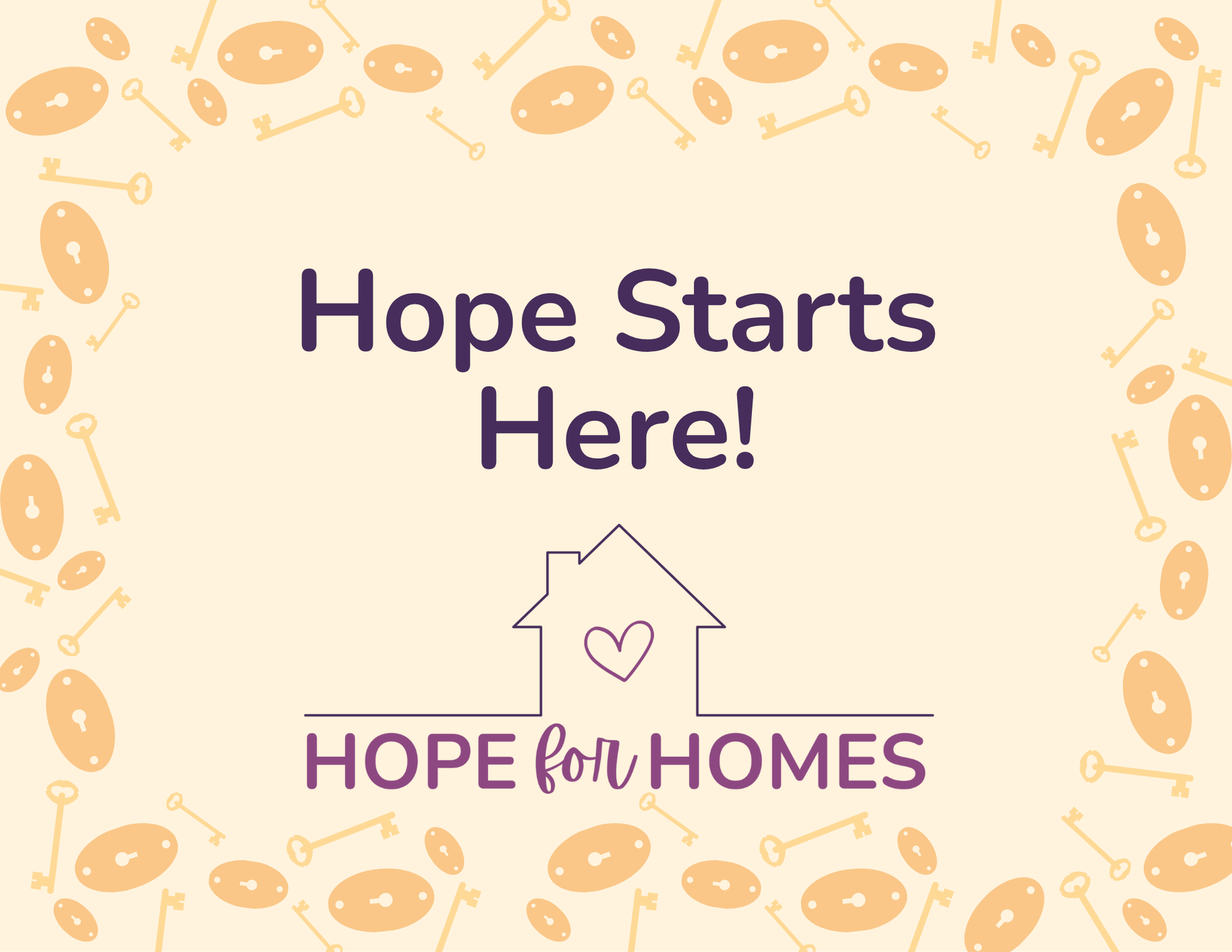 Hope for Homes 2026