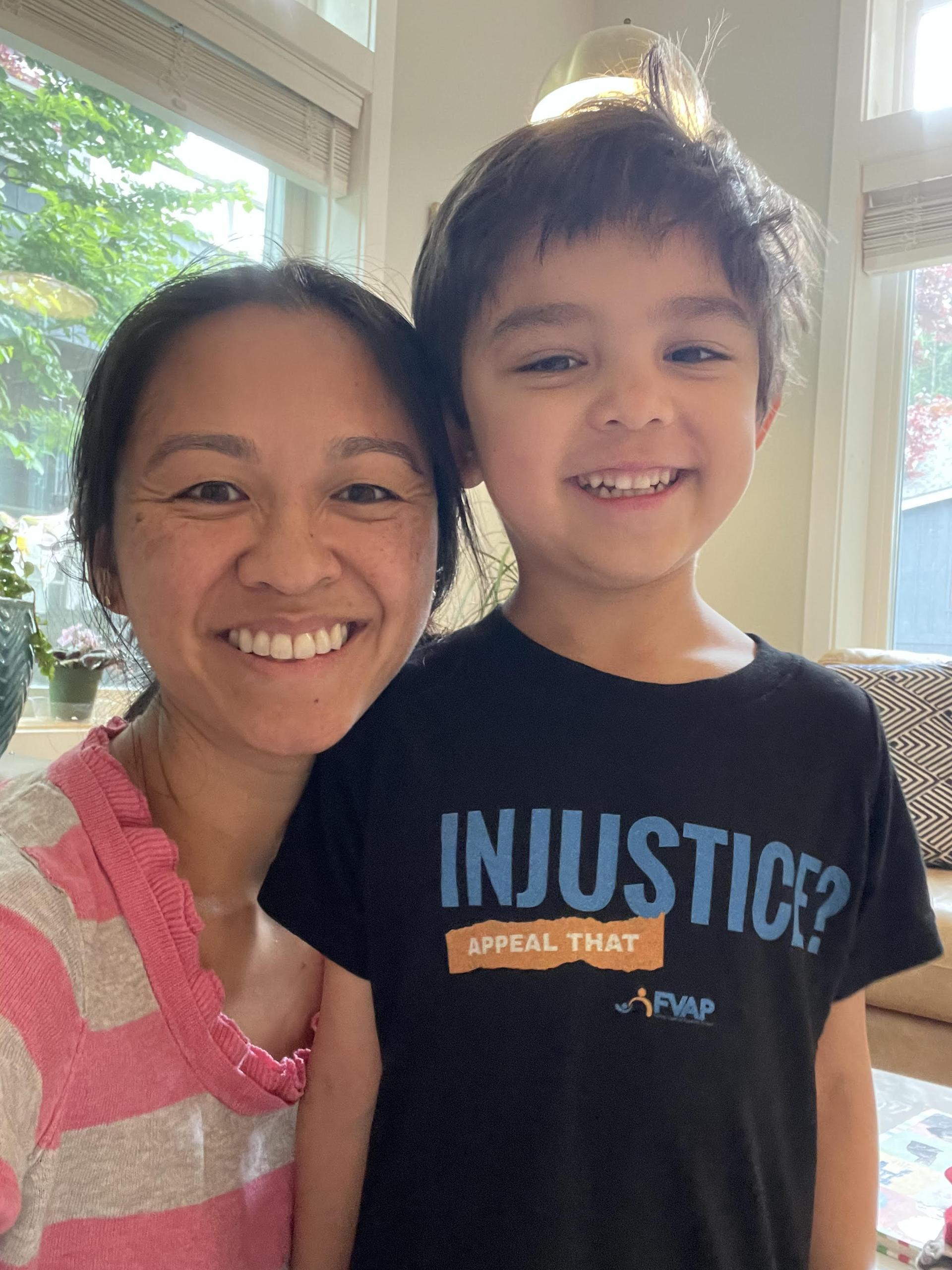 Thao and her son Teal