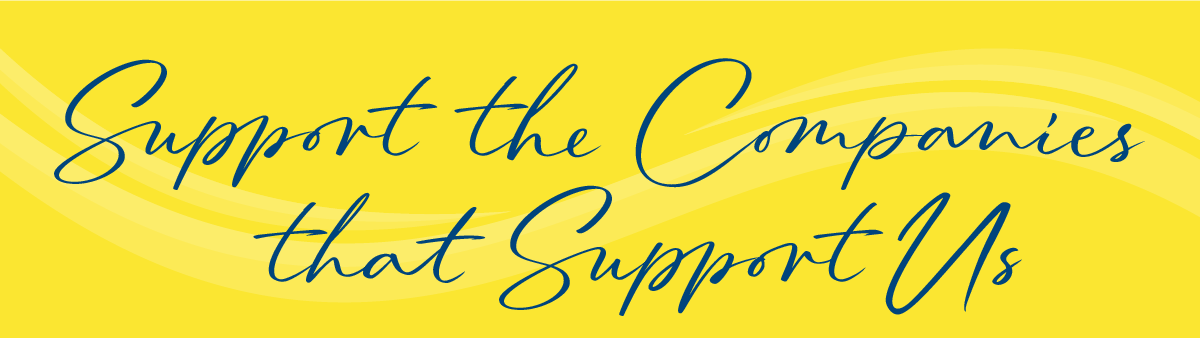 support the companies that support us