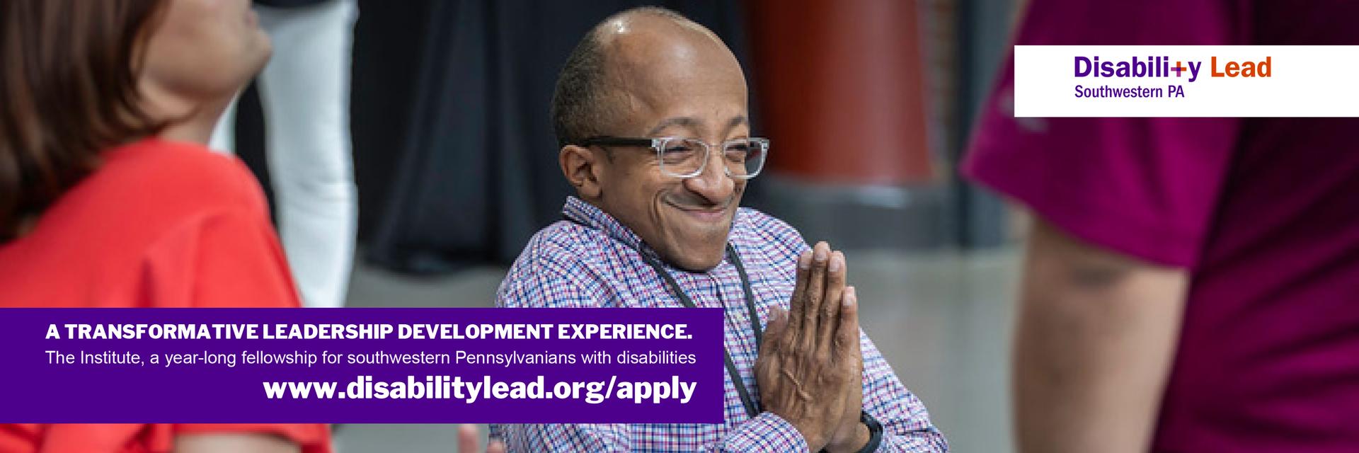 Disability Lead. A transformative leadership development experience. Apply today