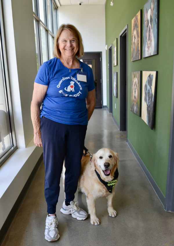 Picture of Barbara and her dog, Zoey