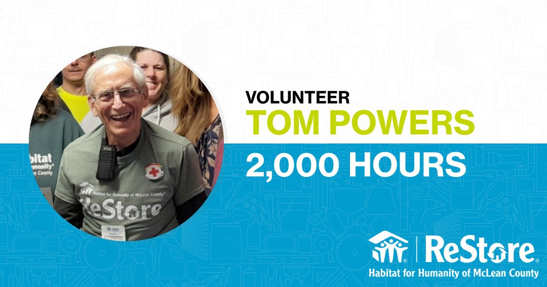 Volunteer Tom Powers