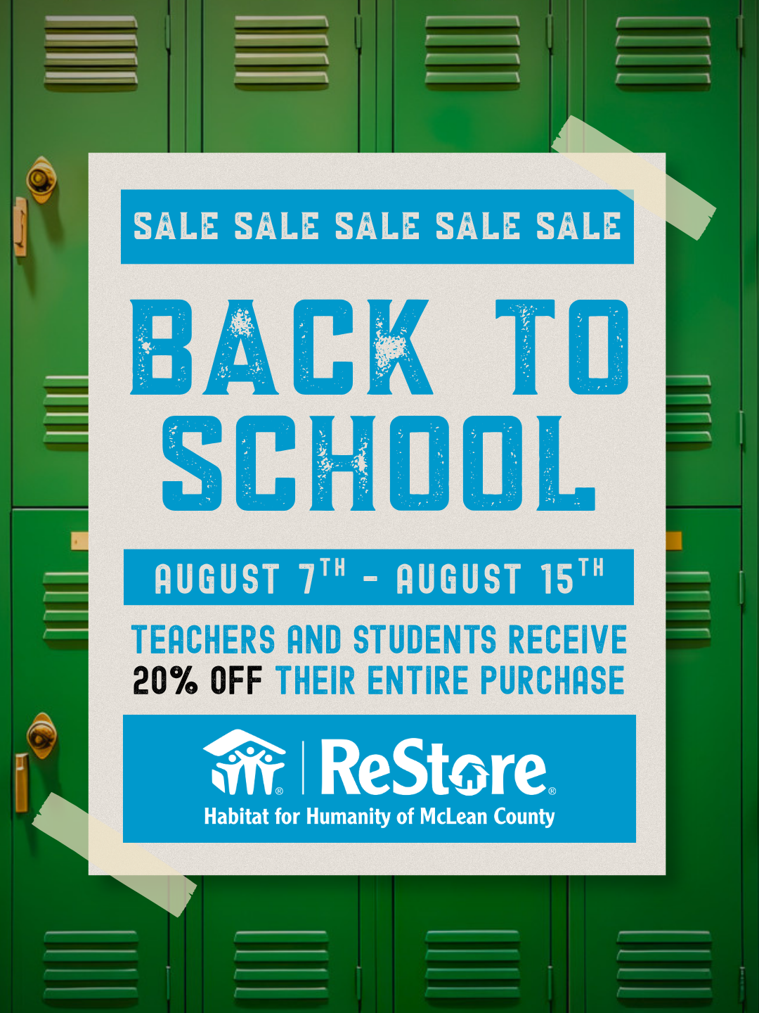 Back to School Sale - Teachers and Students Save 20%