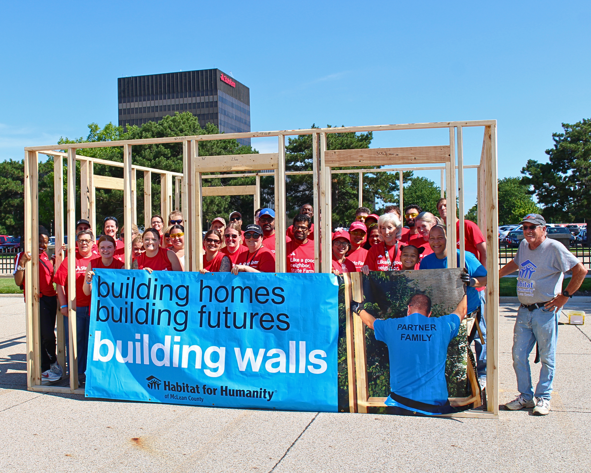 State Farm Wall Build