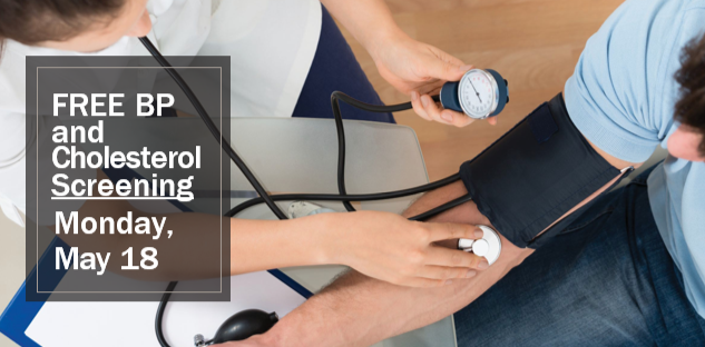 IU Health blood pressure and cholesterol screening