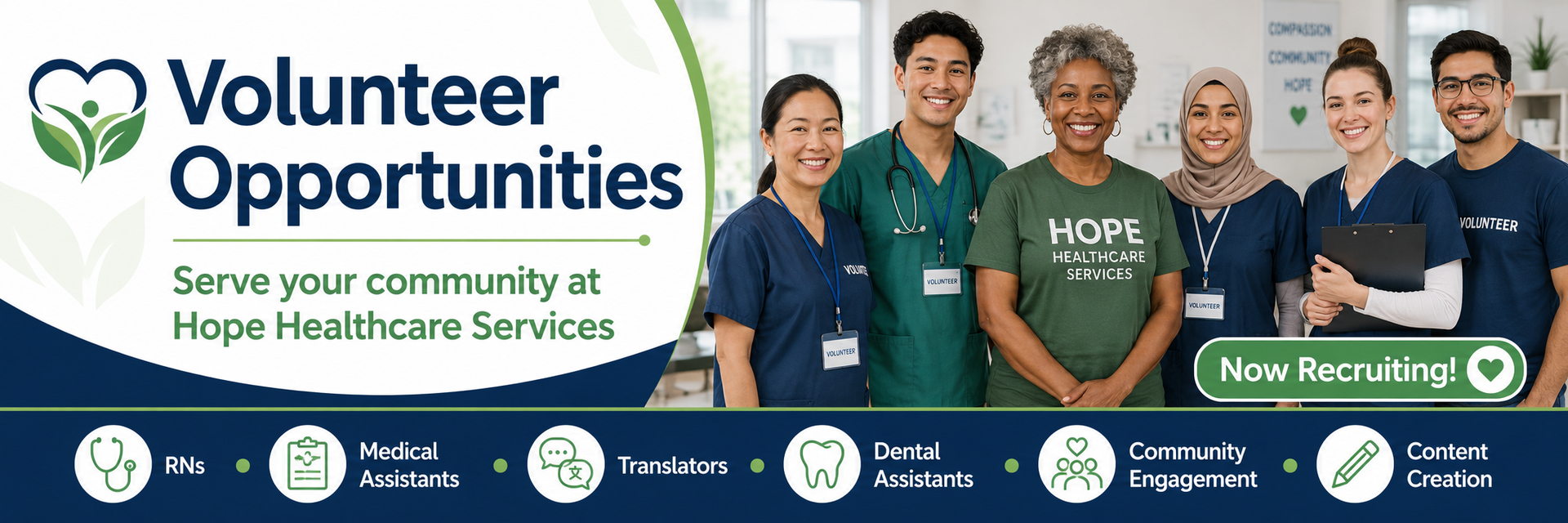Hope Healthcare Services volunteers