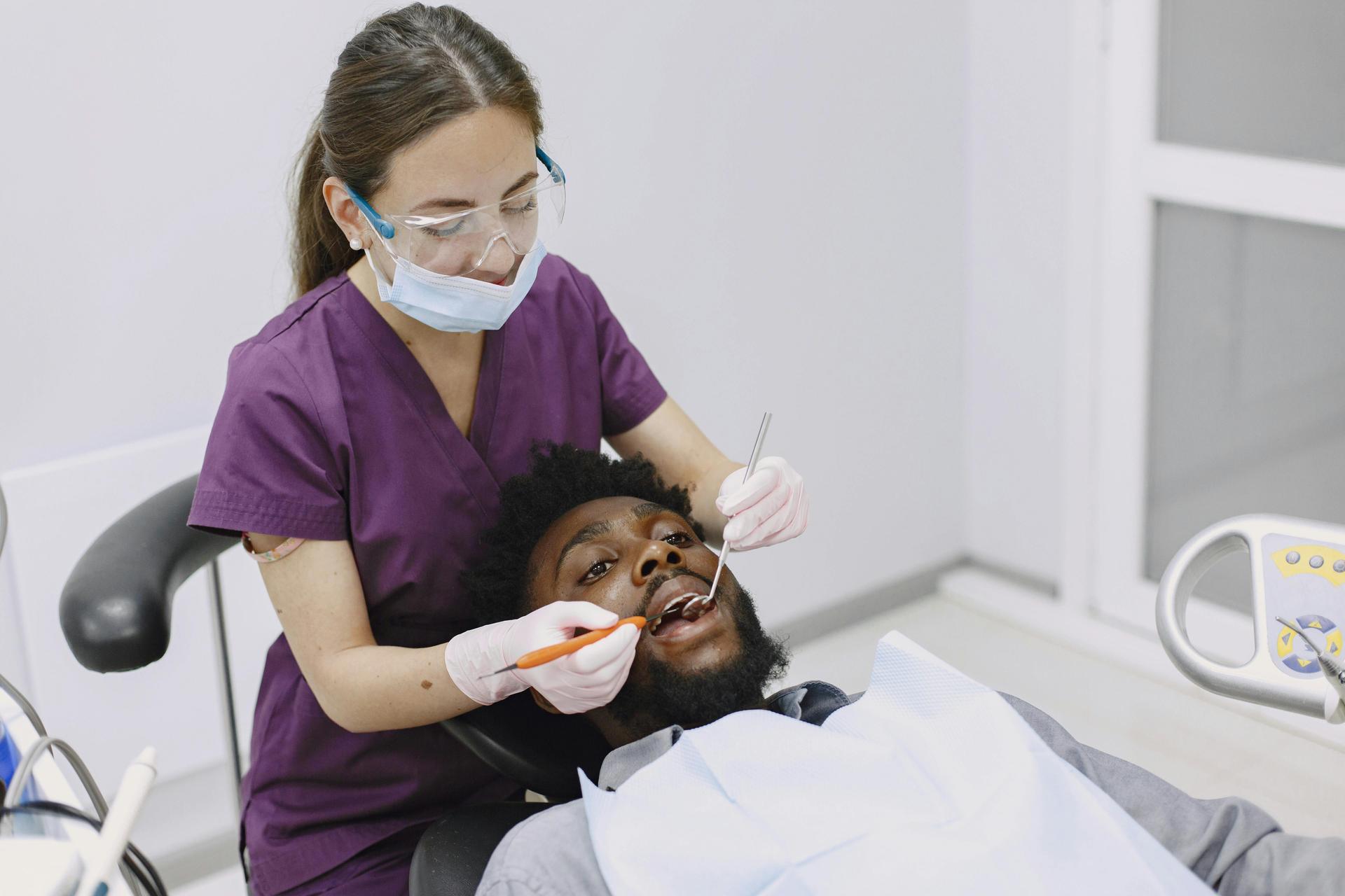 Dental cleaning appointment