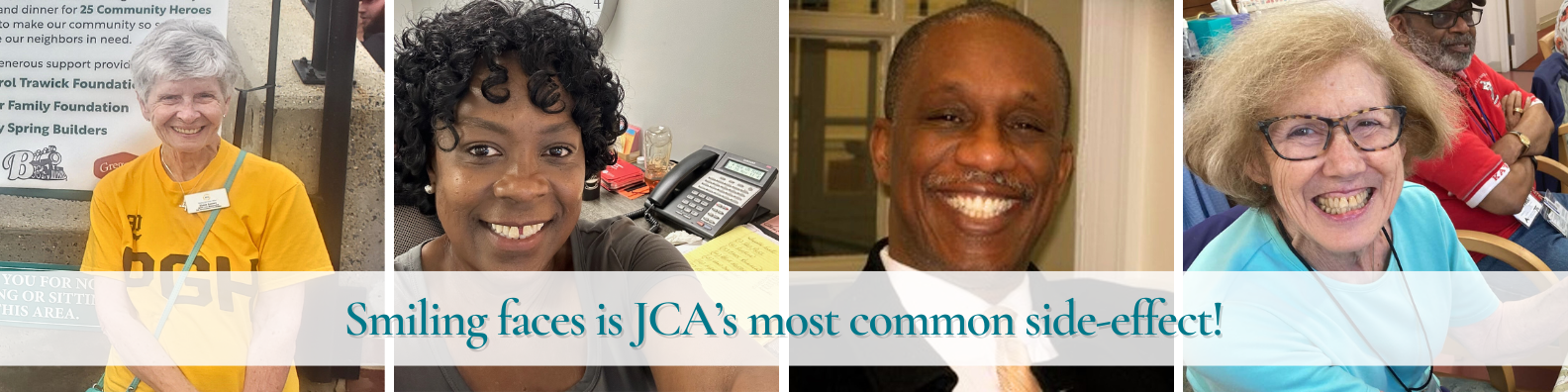 JCA brings smiles to faces of all ages!