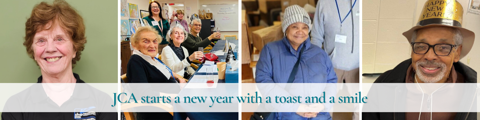 JCA starts a new year with a toast and smile