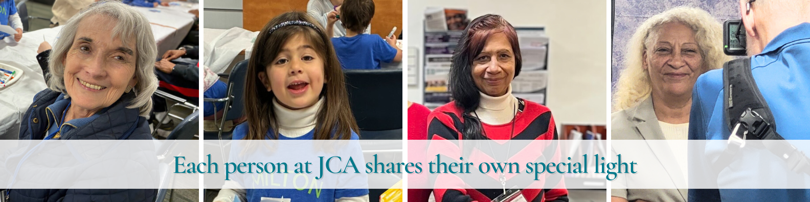 The people at JCA make us thankful every day