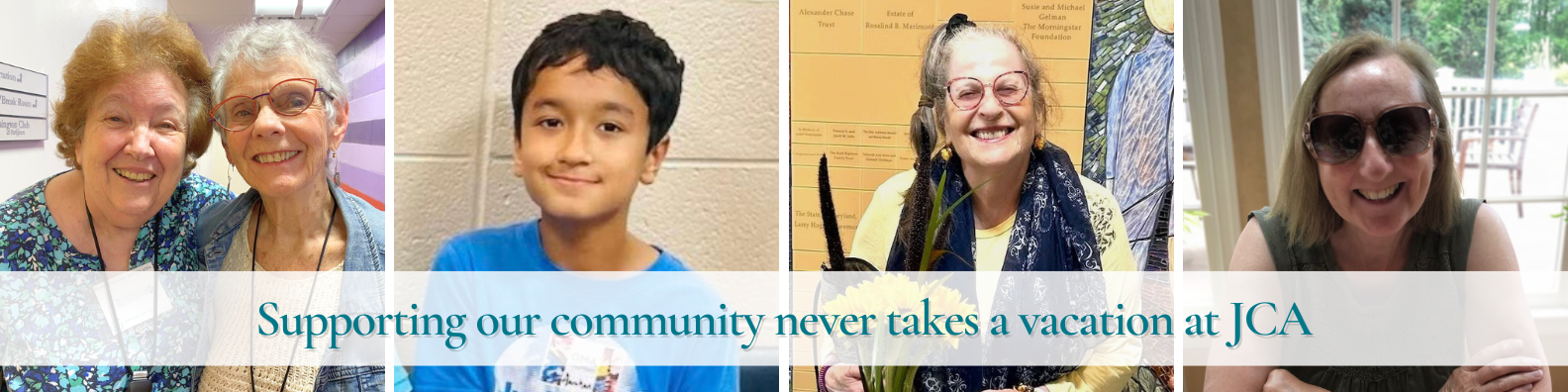 Supporting our community never takes a vacation