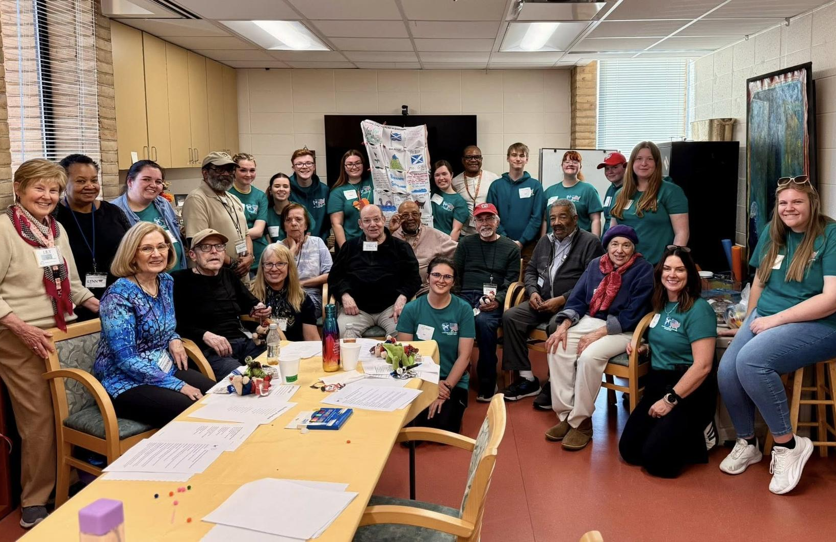 Kensington Club and Dumfries group photo