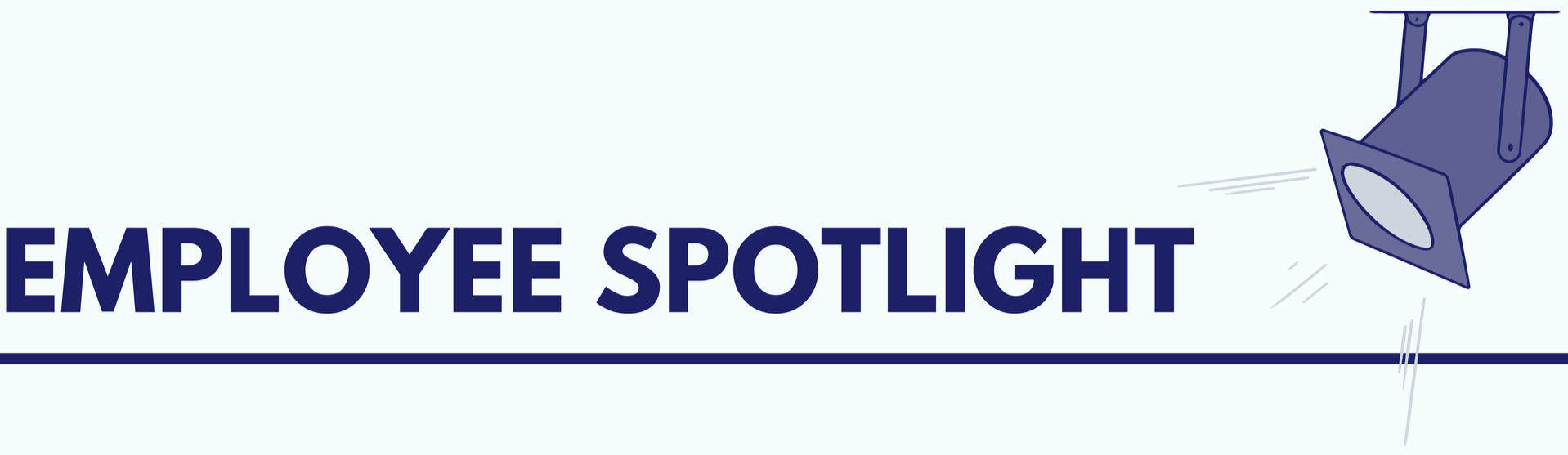 Banner header entitled ''Employee Spotlight''