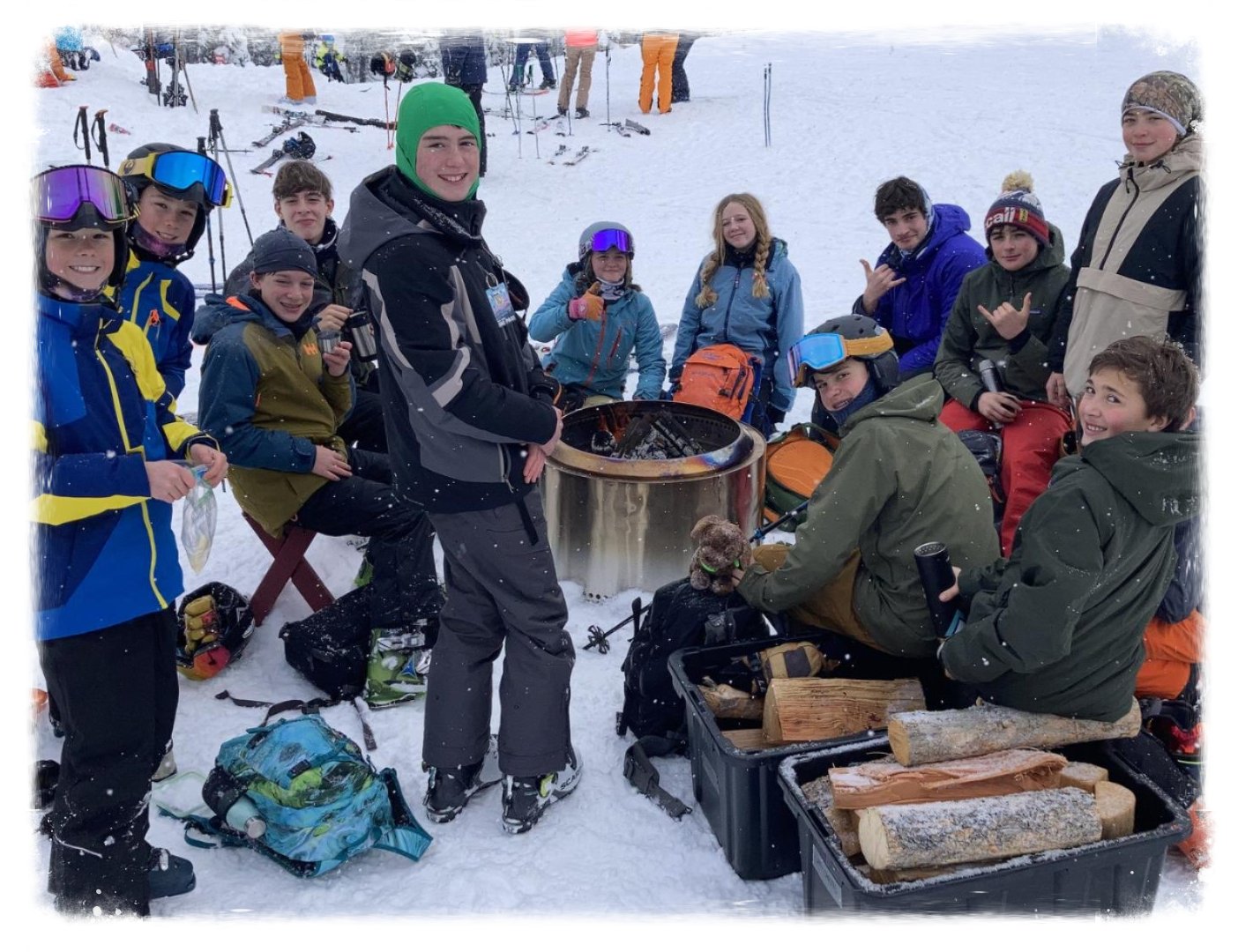 BCBC around the fire
