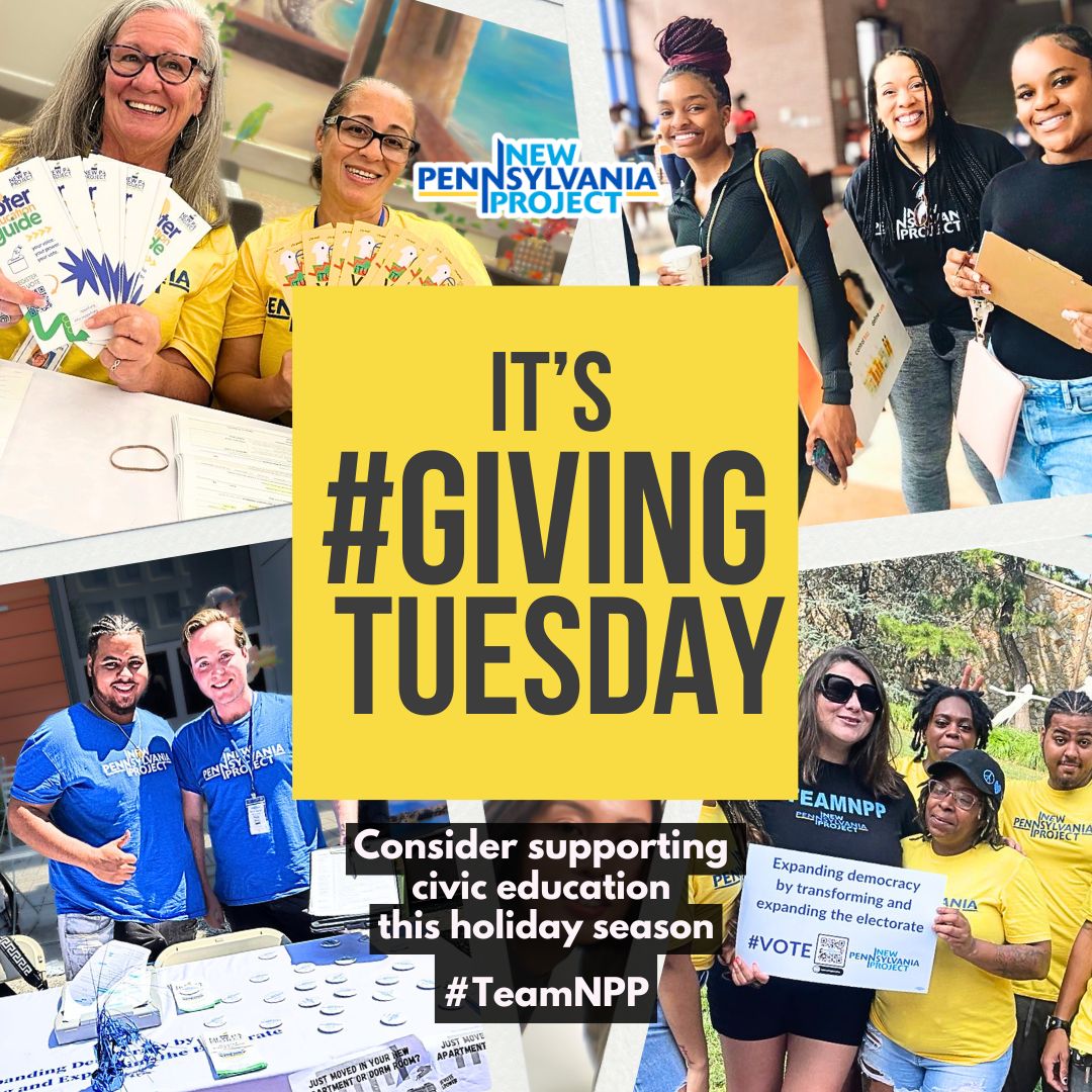 It's #GivingTuesday! Consider supporting civic education this holiday season. 