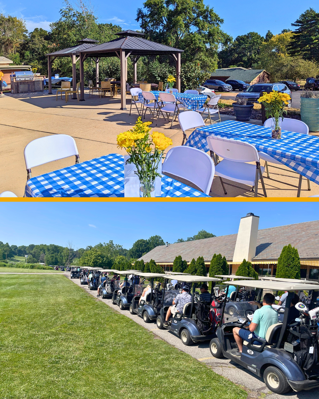 PCH Communithy Center Pavillion & Patio with Grill + PCH Golf Tournament