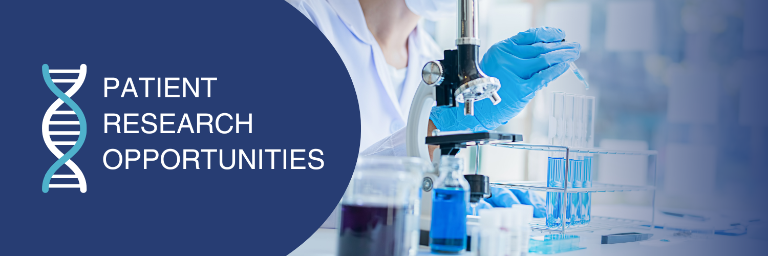 Patient Research Opportunities Banner