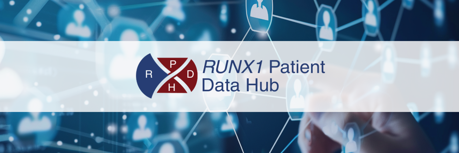 RUNX1 Patient Data Hub Banner