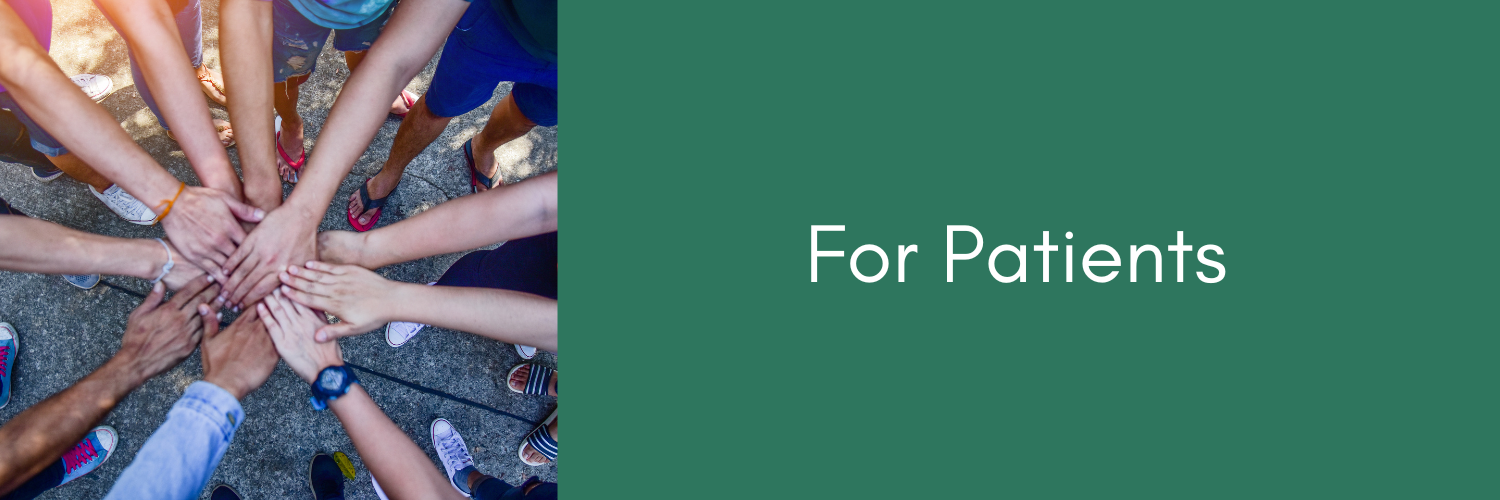 For Patients Banner