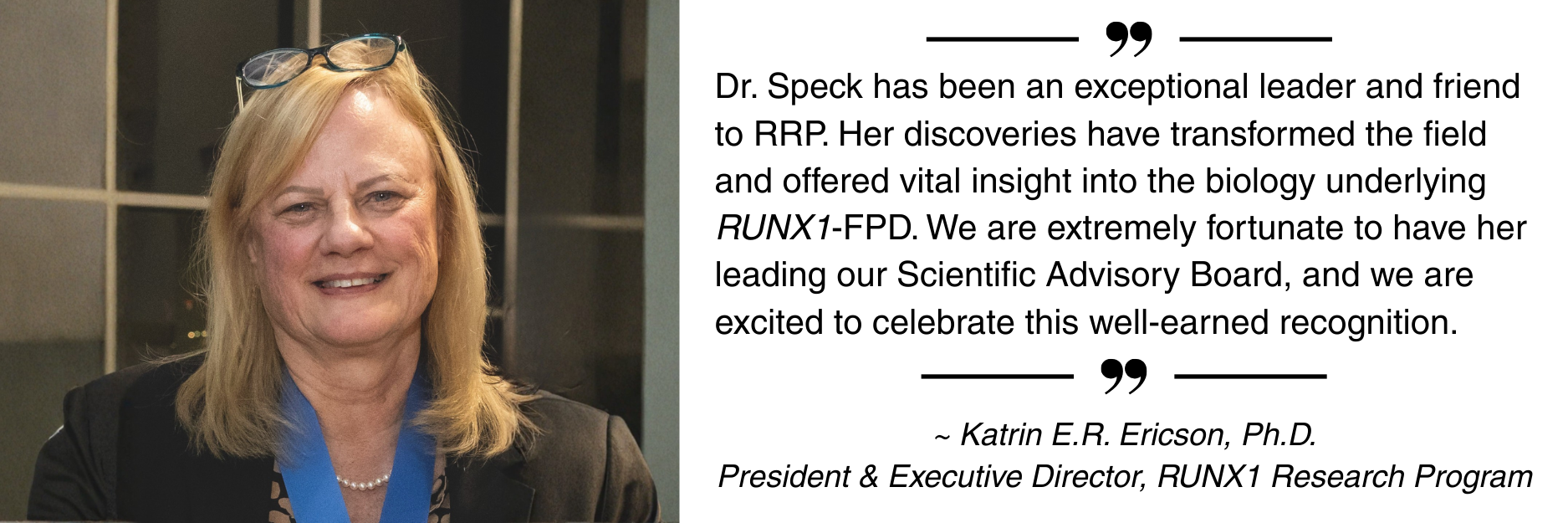 Dr. Nancy Speck Headshot