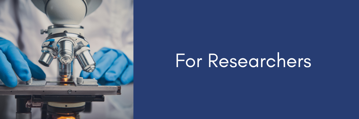 For Researchers Banner