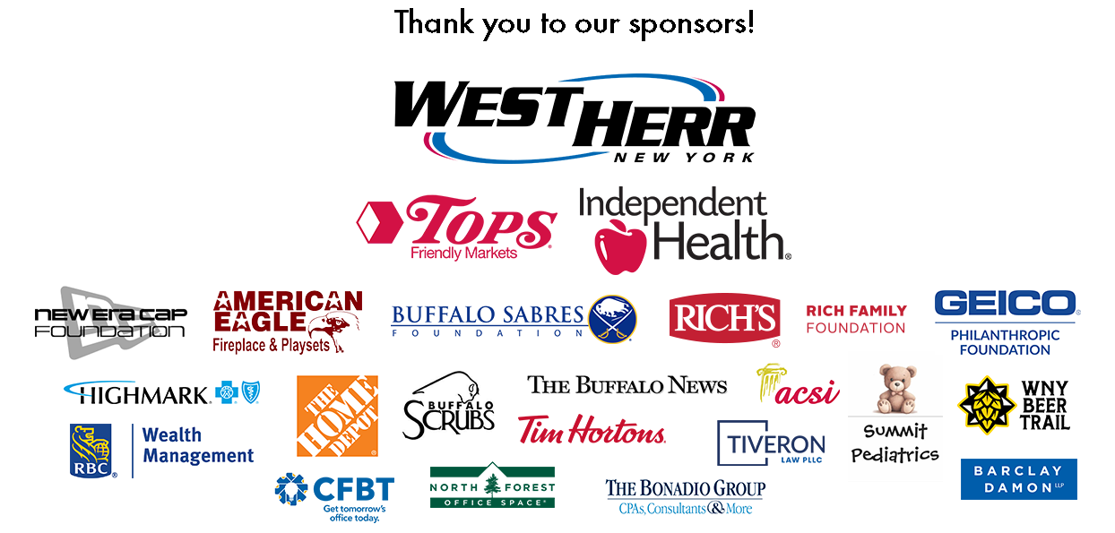 Thank you to our sponsors image featuring logos from several different companies.