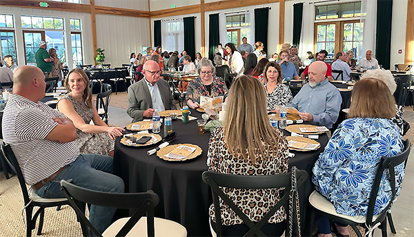 Attendees at the Cairo Soiree.
