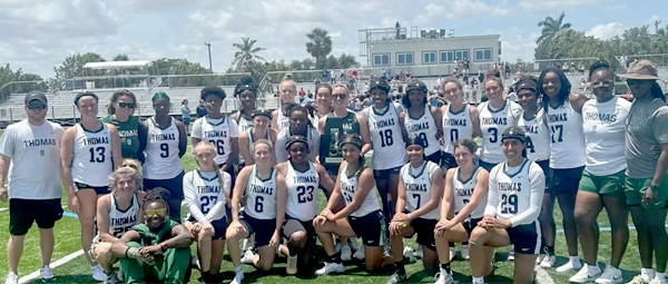 Thomas University Flag Football Team